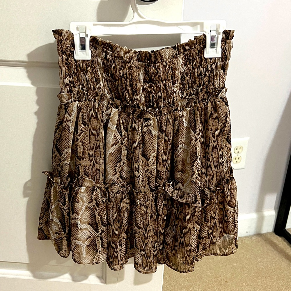 Snake Skin Skirt